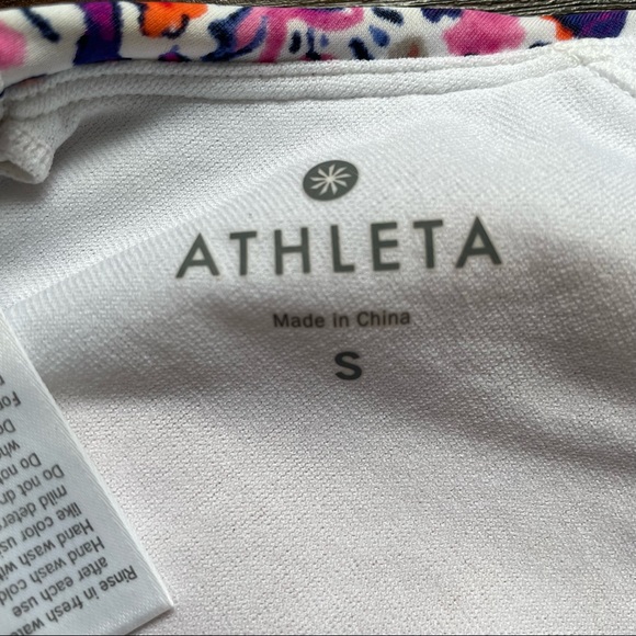 Athleta Boho Swim Top High Neck Halter - Picture 4 of 5